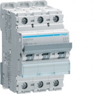 Hager 20A Triple Pole MCB 10kA C Curve