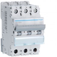 Hager 25A Triple Pole MCB 10kA B Curve