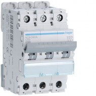 Hager 50A Triple Pole MCB 10kA C Curve