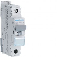 Hager 63A Single Pole MCB 10kA C Type