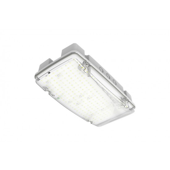 Integral ILEMBH031 EMERGENCY HIGH BAY BULKHEAD 6.6/10W 1000/1500LM 3HR NON-MAINTAINED IP65 6500K MANUAL & SELF- TEST SWITCHABLE INTEGRAL LED