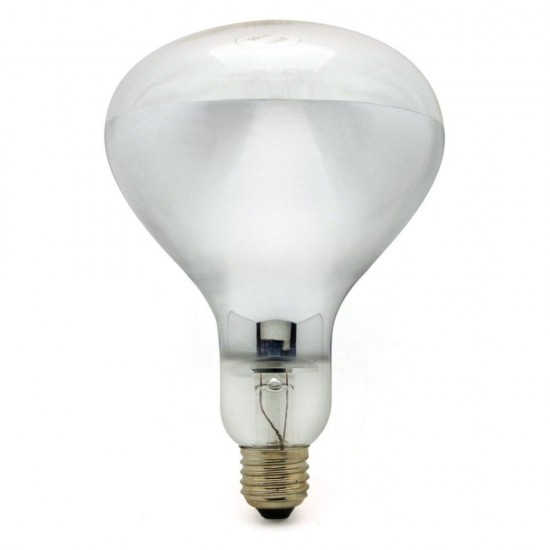 250W ES Infrared R125 Hard Glass Lamp Clear