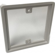 Niglon 10mm 1 Gang Spacer Frame White