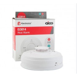 Aico EI3014 Heat Detector 230v Lithium Battery Back Up