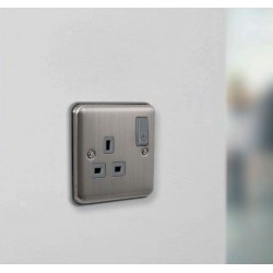 Scolmore ClickSmart 13A 1G RF SMART SOCKET DEFINITY SS GY