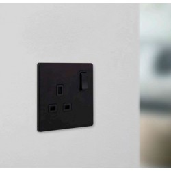 Scolmore ClickSmart 13A 1G RF SMART SOCKET DEFINITY BK BK