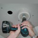 DADE Holesaw dust and debris eliminator