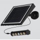 Ovia OZ8C-S Solar LED Floodlight With PIR Sensor 8W