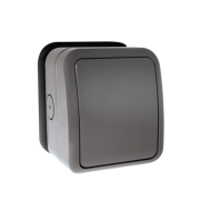 Scolmore OA411AGU single 10 Amp Mini Grid Weatherproof Switch
