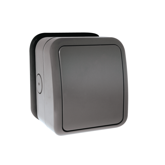 Scolmore OA411AGU single 10 Amp Mini Grid Weatherproof Switch