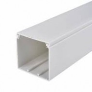 MAK 75/75 WH Plastic Trunking  3 Metre Length