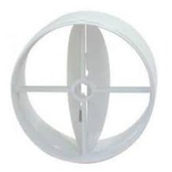 Manrose 1230L 100mm In-Line Backdraught Shutter