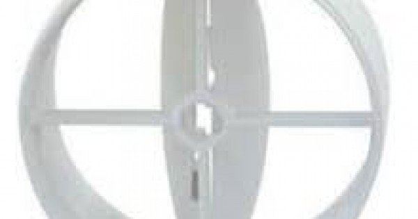 Manrose 1230L 100mm In-Line Backdraught Shutter - MA1230L