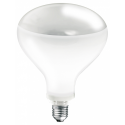 Infrared Reflector Lamp Diffused Non-Dimmable 250W 2400K ES-E27