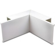 MIE 50/50 WH Plastic Trunking Internal Angle