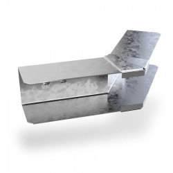 Lighting Trunking 45Deg External Bend