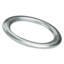 Metal lockring 20mm steel milled edge Galv