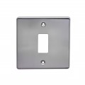 Grid System - Brushed Chrome Front Plates & Grids