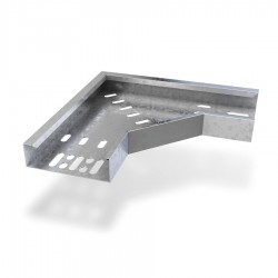 300mm Medium Tray Flat 90Deg Bend