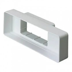 MONV247 National Ventilation Monsoon Airbrick Adapter for System 100 110x54mm Flat Ducting