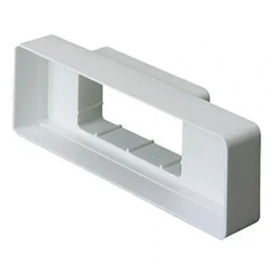 MONV247 National Ventilation Monsoon Airbrick Adapter for System 100 110x54mm Flat Ducting