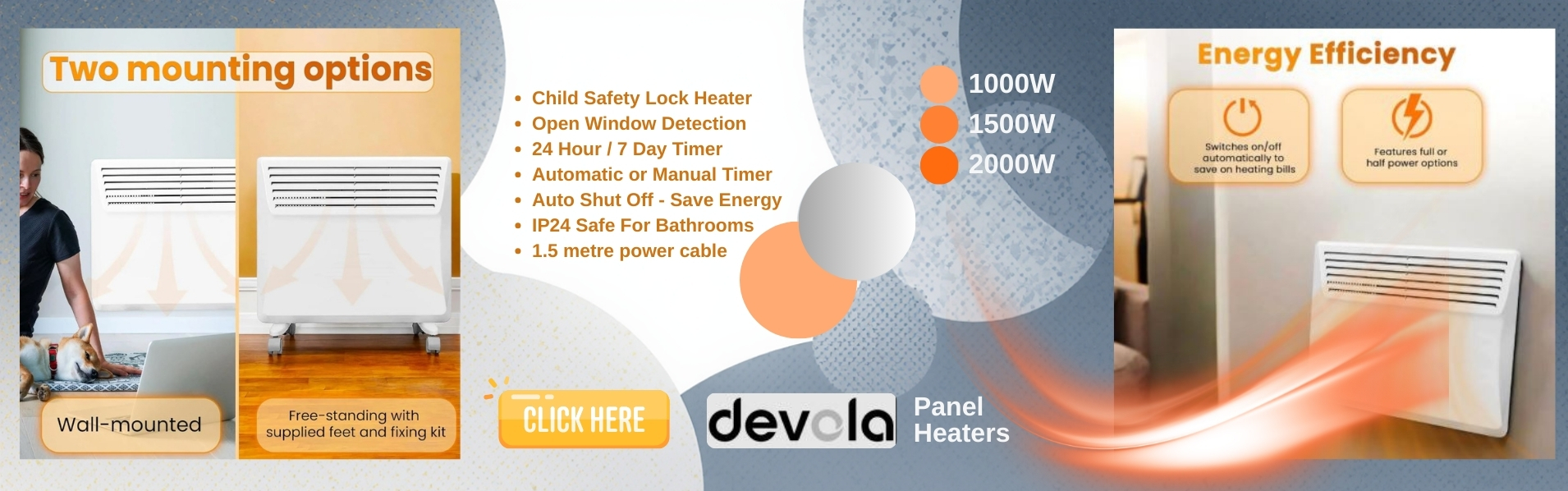Electric Centre Ltd - Your Local Electrical Suppliers UK - Devola Heat Panels