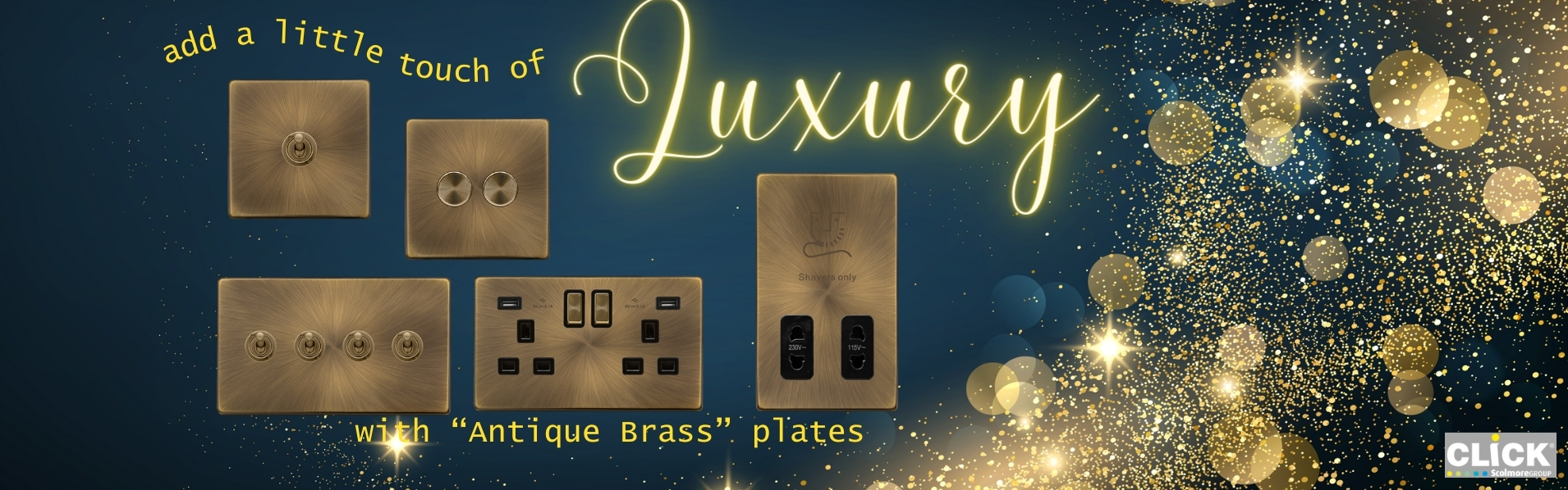 Local Electrical Suppliers UK - Antique brass cover plates