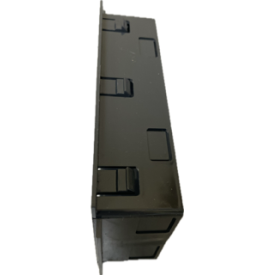 Marco MTPSB2 Socket Box 2 Gang 35mm charcoal