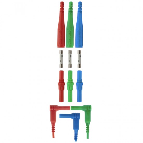 Megger 3-Wire 10amp Fused Test Leads Only (1014-304)