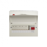 Wylex 10 Way 100A Isolator Incomer Metal Clad Consumer Unit with Type 2 SPD