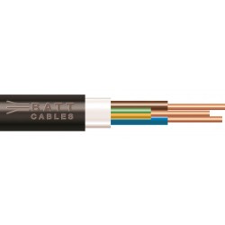 Cable NYY-J 3 Core 10mm PVC Black