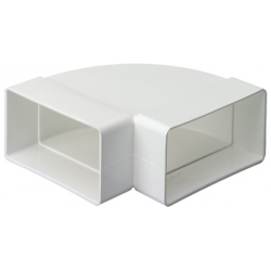 National Ventilation MONV238 110x54mm Ducting 90 Deg Horizontal Bend