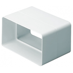 National Ventilation MON235 110x54mm Duct Connector Without Damper