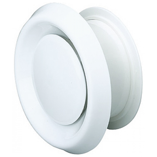 National Ventilation MONV36-24 100mm Adjustable Air Valve c/w Fixing Collar