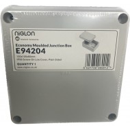 Niglon E94204 Junction Box IP56 Adaptable Box 100x100x60mm Grey