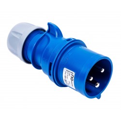 Straight Plug 16A 240V 2P+E IP44