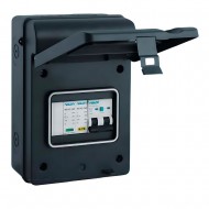 Niglon EV40AXSP-5WA 5 Way Type B MCB Electric Vehicle Consumer Unit Aluminium IP65