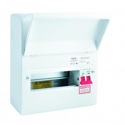 Niglon PCU1008M Protego 8 Way Consumer Unit complete with Isolator 100A