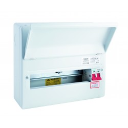 Niglon PCU1412M Protego 12 Way Consumer Unit complete with Isolator 100A