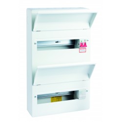 Niglon PCU2824M Protego 24 Way Consumer Unit complete with Isolator 100A