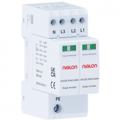 Niglon SP23S-3PN/C40KA TP+N Type 2+3 Surge Protector 2 Mod TT 40kA