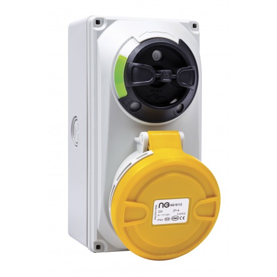 Niglon 16751 Socket 2P+E IP44 16A 110V