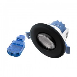 Ovia Inceptor Milli 4-6.4W Dimmable IP65 LED Adjustable Downlight CCT Black