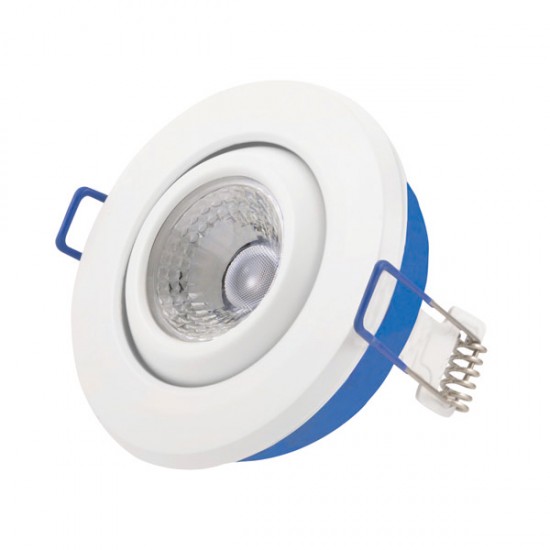 Ovia Inceptor Nano V2 5.5W LED Downlight Adjustable Cool White White OV5705WH5CD