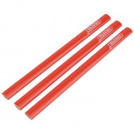 Draper 34180 Carpenters Pencils 174mm Pack of 3
