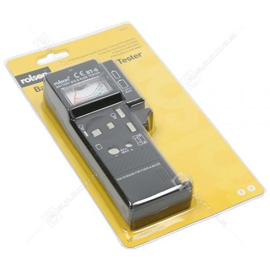 Rolson 28101 Battery, Bulb & Fuse Tester