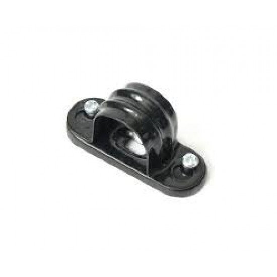 Niglon SB20B 20mm Black Metal Space Bar Saddle