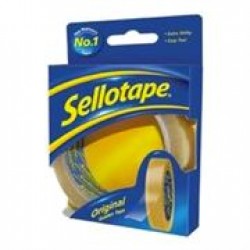 SELLOTAPE CLEAR 24mm x 40m
