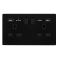 Matt Black -Screwless - Scolmore Click