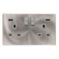 Decorative Flat Plate - Screwless - Scolmore Click